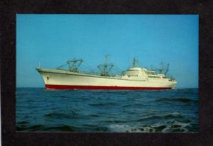 Nuclear Ship NS N S Savannah US U.S. Navy, Military Postcard Naval Ship