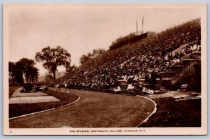 K46/ Hanover New Hampshire RPPC Postcard c1910 Dartmouth College Stadium 515