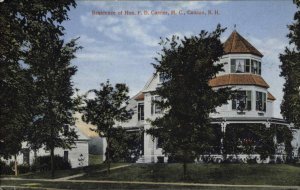 Canaan New Hampshire NH House 1900s-10s Postcard