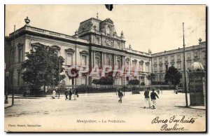 Old Postcard Montpellier the Prefecture