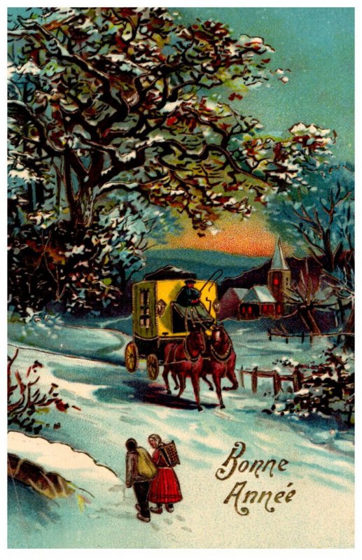 Christmas  Carriage, Winter