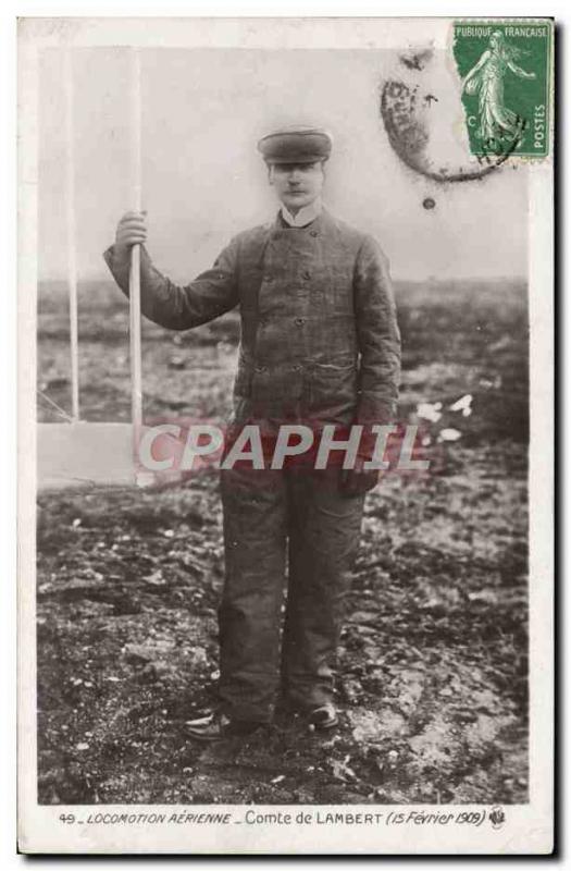 Old Postcard Jet Aviation Lambert Earl February 15, 1909