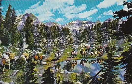 Wyoming Dubois Pack Trip In The Wind River Range 1980