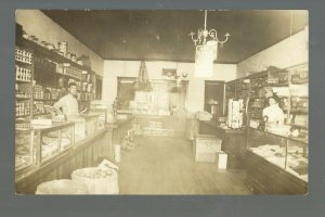 Patterson IOWA RP c1910 INTERIOR GENERAL STORE nr Winterset Indianola Des Moines