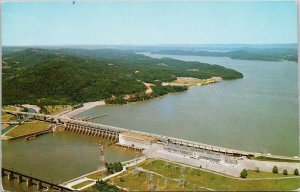 Chickamauga Dam and Lake Chattanooga TN Tennessee Tenn Unused Postcard H53