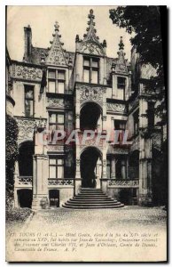 Postcard Old Towers I and L Hotel Gouin eive and the late fifteenth sciecle w...