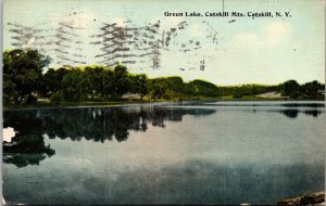 New York Catskill Mountains Green Lake 1910