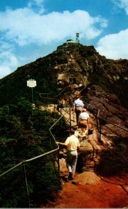 New York White Face Mountain Upper Part Of Foot Trail Leading To Summit House