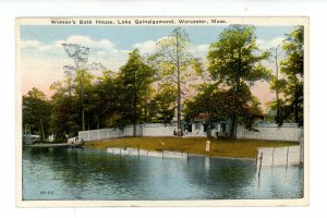 MA - Worcester. Lake Quinsigamond, Women's Bath House