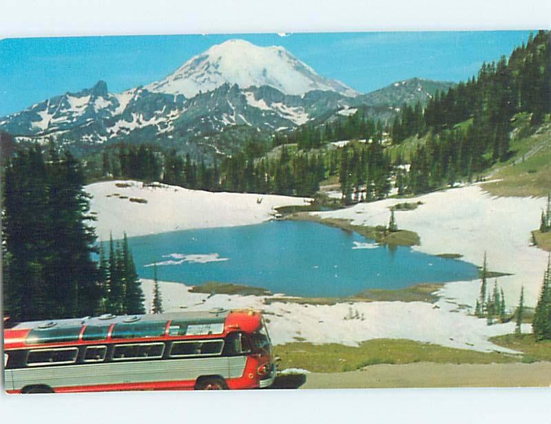 Pre-1980 MOUNT RAINIER NATIONAL PARK Seattle Tacoma Olympia Washington WA HJ7552