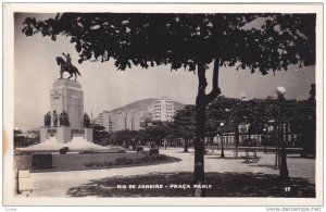 rp- Rio de Janerio, Monumneot - Praca Paris 30's -40's
