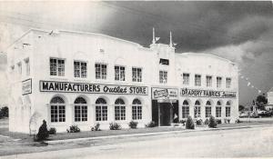 E18/ St Petersburg Florida Fl Postcard c1940s Fabric Store Drapery Yardage