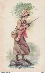 Woman Fishing , 00-10s