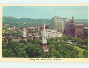 Unused Pre-1980 PANORAMIC VIEW New Haven Connecticut CT hp3738