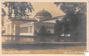 G55/ Chicago Illinois RPPC Postcard 1909 Jackson Park Fields Museum