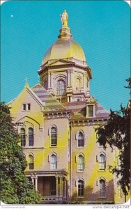 Indiana South Bend Golden Dome Of Administration Building Notre Dame