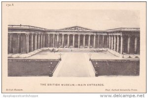 The British Museum Main Entrance