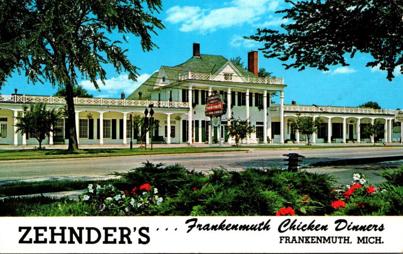 Michigan Frankenmuth Zehnder's Restaurant Famous Chicken Dinners