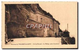 Old Postcard Villard de Lans Col du Rousset The aid station Refuge