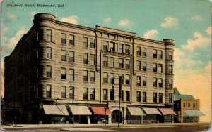 Postcard Westcott Hotel in Richmond, Indiana~138132