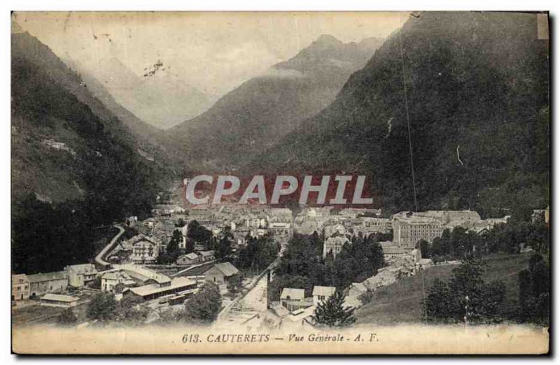 Old Postcard Cauterets Vue Generale