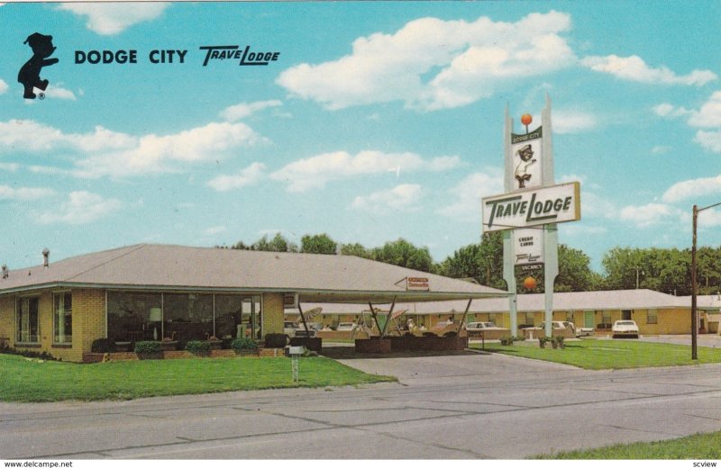 DODGE CITY, Kansas 50-60s Travel Lodge