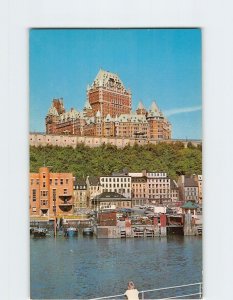 Postcard The Château Frontenac Quebec City Canada
