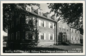 WILMORE KY ASBURY THEOLOGICAL SEMINARY VINTAGE REAL PHOTO POSTCARD RPPC