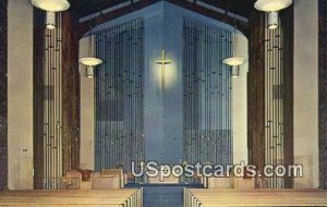 Chancel of First Baptist Church - Santa Ana, California CA  