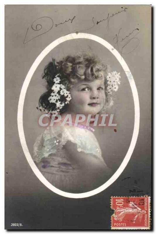 Fantasy - Child- girl - flower - smiling little girl with flowers in her hair...