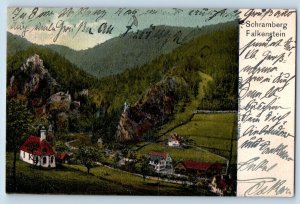 Baden-Württemberg Germany Postcard Schramberg Falkenstein 1903 Antique