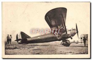 Old Postcard Jet Aviation Breguet Ridon great raid Hispano Aircraft Engine