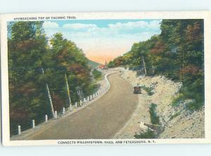 W-Border TWO STATES TACONIC TRAIL Williamstown Ma & Petersburg - Troy NY hJ5825