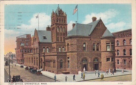 Post Office Springfield Massachusetts 1926