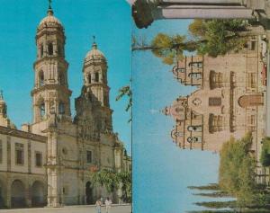 Mexico Mexican Zapopan Jal Virgin Chapel 1960s 2x Postcard