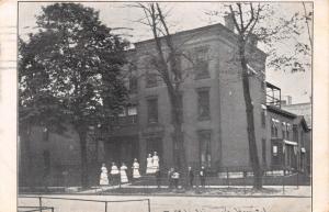 BUFFALO NEW YORK WOMEN'S HOSPITAL POSTCARD 1911 PSTMK