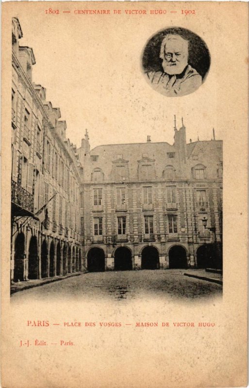 CPA PARIS 4e Place des Vosges. Maison de Victor Hugo (463995)