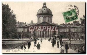 Old Postcard Paris L & # 39Institut