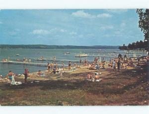 Unused Pre-1980 MILLER BELL TOWER BEACH Chautauqua - Near Jamestown NY d6837