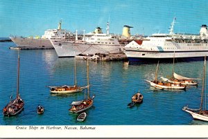 Bahamas Nassau Cruise Ships In The Harbour