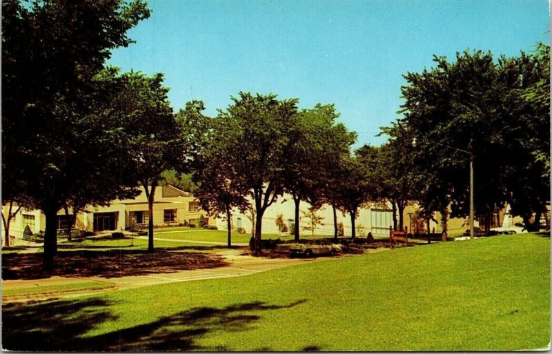 New Centennial Hall Augustana College Rock Island IL Illinois Postcard Dexter  