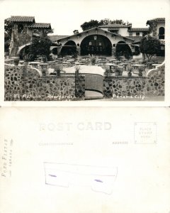 PANAMA CITY EL RANCHO BEERGARDEN ANTIQUE REAL PHOTO POSTCARD RPPC