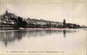 Candes - Vue Generale Candes has Montscreau - Old Postcard