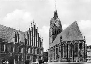 BG1775 hannover marktkirche  and altes rathaus l CPSM 14x9.5cm  germany