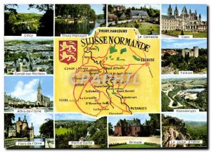 Modern Postcard La Suisse Normande Thury Harcourt Clecy The Carneille Caen Fa...