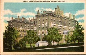 Colorado Colorado Springs The Antlers Hotel 1948