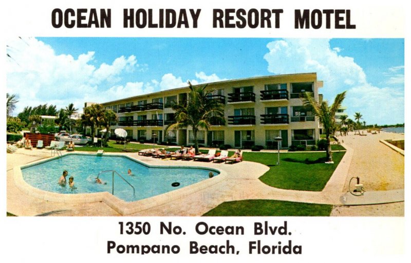 Florida  Pompano Beach  Ocean Holiday Motel