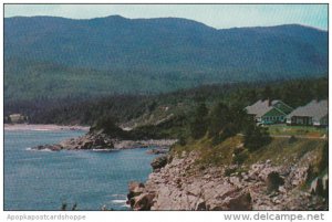 Canada Nova Scotia Cape Breton View At Keltic Lodge Looking Toward Ingonish