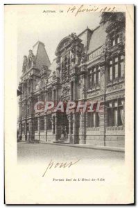 Old Postcard Arras Portal Southern & # City 39hotel