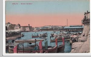 Malta; Grand Harbour PPC, 1934 Edgware PMK To Mr Hutchinson, Islington 